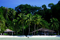 Telo Island Lodge accommodation.