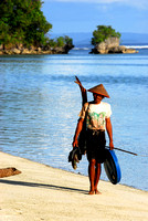 Indonesian fisherman.