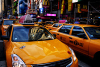 Time Square cabs