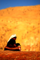 Bedouin lady at Petra