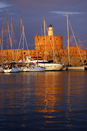 Rhodes Town Harbour