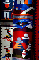 Otavalo market handicrafts.