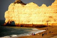 White cliffs of Etretat mirroring its cousin across the channel
