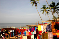 Goa beachside market