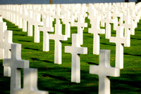 American war cemetery Omaha Beach