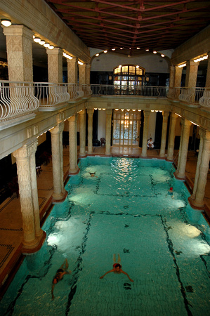 Geller Thermal baths in Budapest - don't go there.