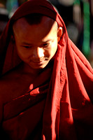 Monk at Inle Lake.