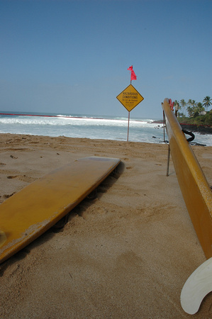 Rescue boards Waimia Bay
