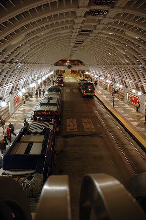 Seattle underground bus station