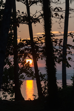 Sunset in Telo Islands