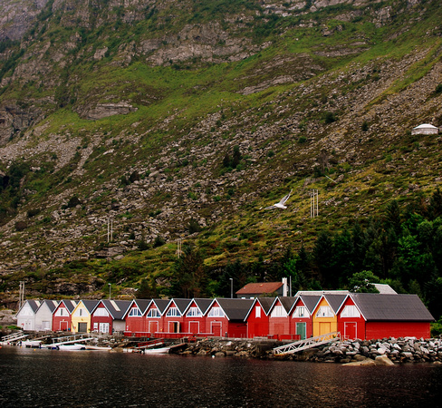 Alesund fishing village