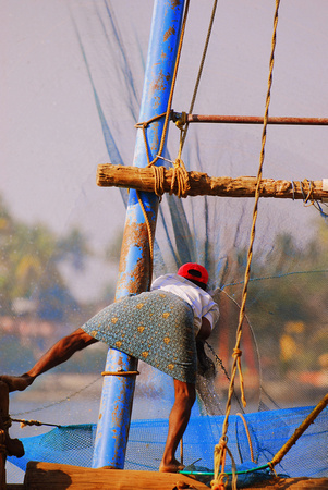 Fort Cochin fishing nets
