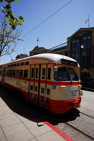 San Fran trolley car