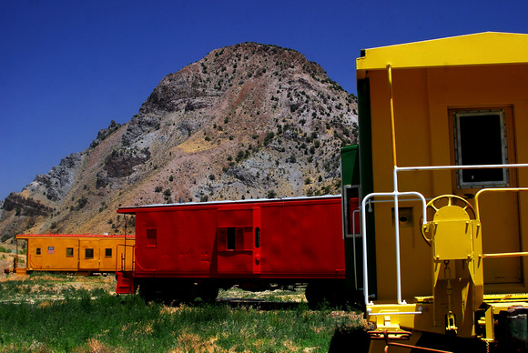 Train graveyard Utah