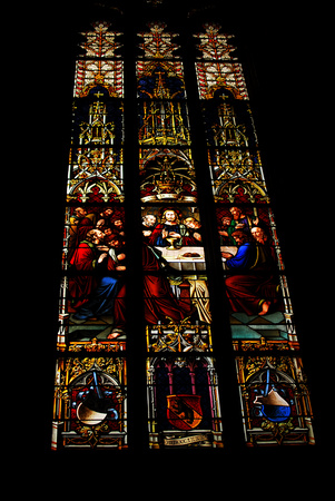 Church stained glass Geneva