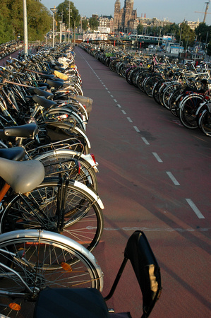 Amsterdam and its main form of transport