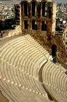 Roman theatre at the Acropolis in Athens.