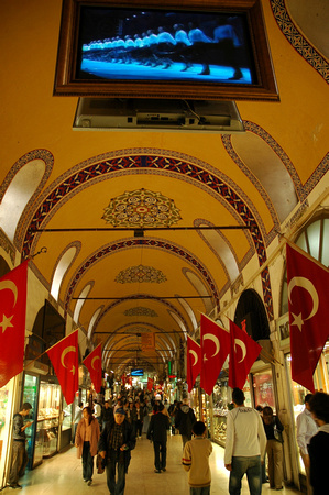 Grand souq in Istanbul.